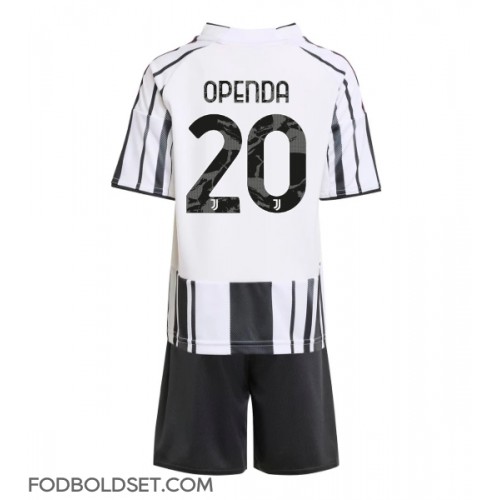 Juventus Lois Openda #20 Hjemme Trøje Børn 2025-26 Kortærmet (+ Korte bukser)